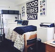 Pin By Her Campus On College Room Decorating And Lifestyle Beautiful Dorm Room Dorm Room Decor Dorm Room Organization