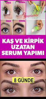 Kirpik Ve Kas Uzatan Serum Yapimi Kirpik Serum Cilt Bakim Urunleri