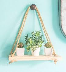 Until just a year ago, i used to be a total power tool phobia. Rope Hanging Shelf For Succulents Domestically Speaking