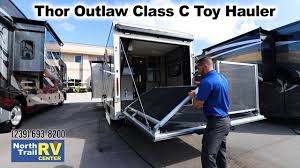 Class c toy hauler ford® chassis. 2019 Thor Outlaw 29j Class C Toy Hauler Motorhome Youtube