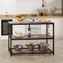 Check spelling or type a new query. Stainless Steel Kitchen Islands Carts You Ll Love In 2021 Wayfair