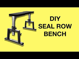 A dumbbell spotter system bench press safety device review. Seal Row Bench Diy Dumbbell Or Barbell Prone Row Alternative