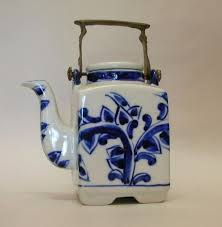 Miniature Hand Painted Blue White Tea Pot Miniatures Ceramics South Perth Antiques Collectables White Tea Tea Pots Blue And White