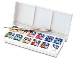 Winsor Newton Cotman Watercolor Half Pans And Sets Blick Art Materials Watercolor Pans Winsor And Newton Watercolor Winsor Newton