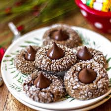 It's an irresistible combination of sweet gingerbread spices and creamy chocolate. Gingerbread Kiss Cookies Life Love And Good Food