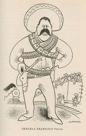Miguel Covarrubias Mexican Revolution Pancho Villa Cartoon Reference