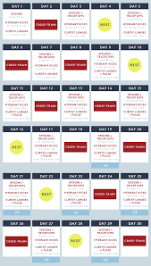 But, how do you pair leg and arm workouts together on the same day? Easy 30 Day Arms Legs Abs Workout Plan