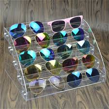 Looking for a good deal on eyeglass storage? Amazon Com Minesign Sunglasses Organizer Clear Eyeglasses Display Case Eyewear Storage Tray Box For Glasses Tabletop Holder Stand 5 Layer Home Improvement