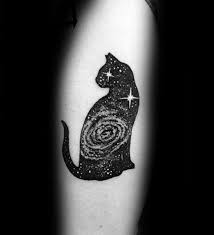Cute cat tattoo by @tattooist_banul. Black Cat Tattoo For Men Novocom Top