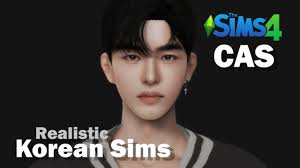 Early access / public release : The Sims 4 Cas L Realistic Korean Male Sims L Cc List And Tray File Youtube