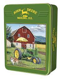 When you've finished putting the puzzle together, you can glue or laminate it and hang it on the wall. Masterpieces John Deere My Two Best Friends Model A Tractor 1000 Piece Tin Box Jigsaw Puzzle By Neal Anderson Buy Online At Best Price In Uae Amazon Ae