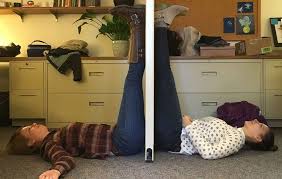 4 Things That Happened When I Did Legs Up The Wall Pose At Work Every Day Legs Up The Wall Wall S Wall