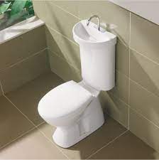 The design of this bathroom toilet and sink can even be matched with the fit this toilet and sink combo at the corner of your tiny bathroom so it will leave more spaces around it. Switching To Toilet Sink Combo Sustainable Living Stack Exchange