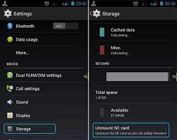 Kedua, sambungkan sd card anda ke sebagai contoh saya partisi sd card saya menjadi 1 gb dan sisanya sekitar 800 mb untuk link2sd. Cara Mudah Partisi Sd Card Di Android Dengan Aparted Warung Komputer
