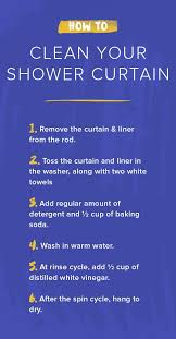 How Often You Should Clean Your Shower Curtain And The Right Way To Do It Cleaning Hacks Clean Dishwasher House Cleaning Tips