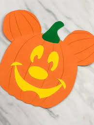 These alphabet coloring sheets will help little ones identify uppercase and lowercase versions of each letter. Mickey Mouse Pumpkin Craft For Kids Free Template