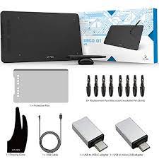 But at only 8mm thick, you can take it anywhere without the burden of lugging around a heavy tablet! Xp Pen Deco 01 V2 Graphics Tablet 10x6 25 Inch Drawing Tablet 8192 Levels Pressure Battery Free Pen With Tilt Function Android Chromebook Supported Online Teaching Tablet Pricepulse