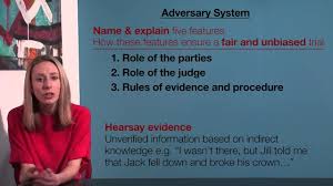 Vce Legal Studies Adversary System Youtube