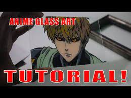 Anime Glass Painting Tutorial Giveaway Anime Glass Painting Anime Canvas Art Anime Glass