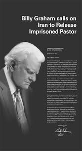 Thank You Reverend Graham American Center For Law And Justice Billy Graham Persecuted Church Persecuted Christians