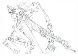Champions by mikeluckas calamity ganon legend of zelda . Manga Link Breath Of Wild Manga Anime Adult Coloring Pages