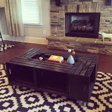 Rectangle Crate Coffee Table Diy Crate Coffee Table Wood Crate Coffee Table Crate Coffee Table