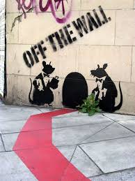 Off The Wall 3d Street Art Banksy Banksy Rat