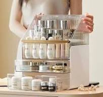Clear Acrylic Makeup Organizers