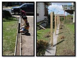 Install A Concrete Edge Under The Fence To Keep The Dogs From Digging Out Dog Yard Backyard Fences Fence