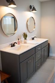 Rated 5 out of 5 stars. House Tour 2014 Charcoal Bathroom Bathroom Vanity Lighting Bathroom Design