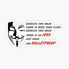Extreme technophile and world citizen. Ideas Are Bulletproof Stickers Redbubble