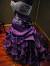 Tuxedo Black And Purple Wedding