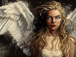 Anime girls with blue hair are popular, fun, and attractive, which is why we have put together these 15 great styles for women and girls to consider. Hd Wallpaper Angel Blonde Blue Eyes Girl Hair Long Wings Wallpaper Flare