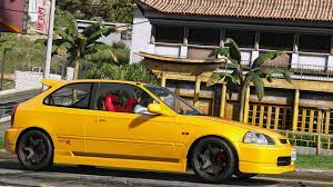 The honda civic type r (japanese: Honda Civic Type R Ek9 Replace Tuning Gta5 Mods Com