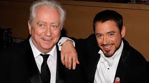 Famed actor robert downey jr. Robert Downey Jr Pays Tribute To True Maverick Film Maker Father Bbc News
