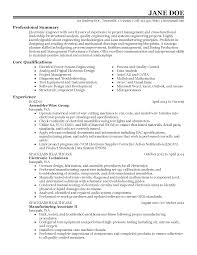 Professional Electronic Engineer Templates To Showcase Your Talent Myperfectresume