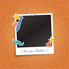 Father's day is a day honoring fathers and celebrating fatherhood and the influence of fathers in fathers day is celebrated on the 3rd sunday of june in 55 countries and on other days elsewhere. Happy Fathers Day Frame Photo Vector Background Fathers Day Frames Happy Fathers Day Photos Happy Fathers Day