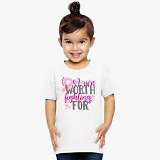 Breast Cancer Awareness Toddler T Shirt Customon