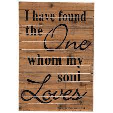 Your anointing oils are fragrant; Song Of Solomon 3 4 Wood Wall Decor Hobby Lobby 1304708