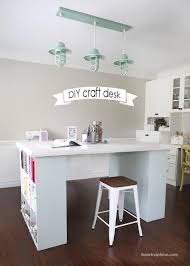 But just about every single craft table/workroom table that i found with that design was built out of they didn't fit perfectly on the legs, so i had to attach them at an angle, and i only had room for two. Craft Room Update The Inspiration Board Diy Crafts Desk Diy Craft Room Desk Craft Room Desk