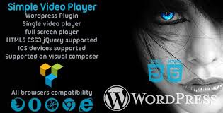 Simple Video Player Svplayer Plugin For Visual Composer Plugins Wordpress Plugins Video Player