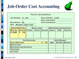 Job costing adalah istilah dari kepanjangan job order costing, di mana costing ini merupakan penentuan biaya terhadap barang atau jasanya. Systems Design Job Order Costing Ppt Download