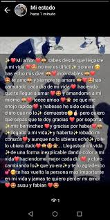 Pin De Liz Molina En Screenshots Mensaje De Amor Para Novio Mensajes Largos De Amor Mensajes De Texto De Amor