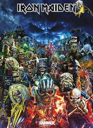 The discography of iron maiden, an english heavy metal band founded in 1975 by bassist steve harris, includes seventeen studio albums, as well as numerous live albums, compilations, eps, singles, video albums, music videos, and box sets. Metal Hammer This Massive Iron Maiden Poster Comes Free Facebook