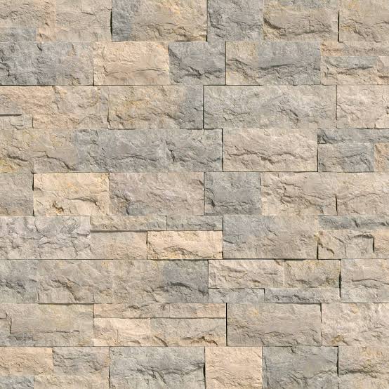 XL Ocean Blue Quartzite Ledger Profile, AI generated