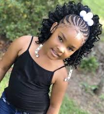Braids With Extensions And Beads Lil Girl Hairstyles Girls Hairstyles Braids Cute Braided Hairstyles