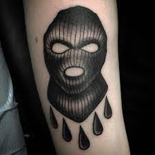 See more ideas about ski mask tattoo, gangsta tattoos, tattoo sketches. Gangster Goon Ski Mask Tattoo Novocom Top