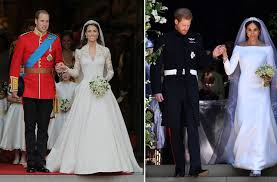 Das brautkleid von mary zu dänemark | victoria kate middleton co: Royale Hochzeit Meghans Und Kates Brautkleider Ein Vergleich Panorama Stuttgarter Zeitung