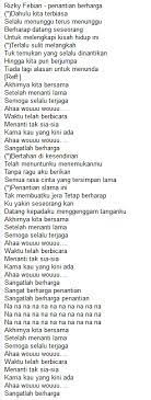 Kumpulan Lirik Lagu Home Facebook