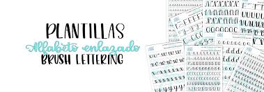 Plantillas Del Abecedario Enlazado De Brush Lettering Cristel Design En 2010 la real academia española (rae) se excluyó definitivamente del abecedario los signos ch y ll, ya que, en realidad, no son letras, sino dígrafos, esto es, conjuntos de dos letras o grafemas que representan un solo fonema. abecedario enlazado de brush lettering
